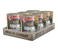 BELCANDO Super Premium Boîte [6x800g Poulet & Canard avec Millet et Carottes] | Nourriture Humide pour Chiens | Nourriture Humide en boîte | Nourriture complète pour Chiens de Toutes Races