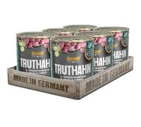 BELCANDO Super Premium Boîte [6x800g Dinde avec Riz et courgettes] | Nourriture Humide pour Chiens | Nourriture Humide en boîte | Nourriture complète pour Chiens de Toutes Races