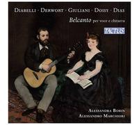 Belcanto – Transcriptions soprano et guitare d'airs d'opéras – CD – Tactus