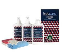 BELCARE - Kit de nettoyage (nettoyant, polisseur et réparateur) pour les plans de travail en quartz de Silestone - Pack complet pour vos plans de travail