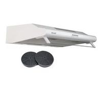 BELDEKO - Hotte Casquette / Visière 60 cm BLANC 240 m3/h 2 Filtres à charbon