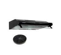 GRETA60BK - Hotte Casquette 60 cm Noir