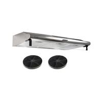 Hotte Casquette 90 cm INOX BELDEKO 420 m3/h