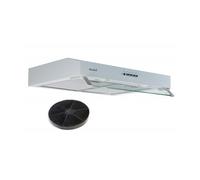 BELDEKO - Hotte Casquette / Visière RIVAGE 60 cm BLANC - 100W - 210 m3/h