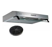 BELDEKO - Hotte Casquette / Visière RIVAGE 60 cm Inox - 100W - 210 m3/h