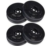 Set de 4 filtres charbon pour hotte Beldeko PRALYS 60 FC0004