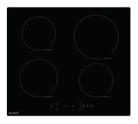 BELDEKO - Plaque De Cuisson Induction 4 zones Avec Minuterie, 7900W, 4 Boosters, verrou enfants