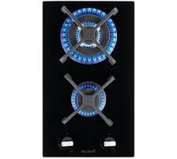 BELDEKO Plaque Gaz 2 Feux Domino 5200W Double Couronne - Marque Française