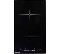 beldeko plaque induction 2 feux 3300w slider - marque française Noir G