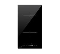 Beldeko Plaque induction encastrable 2 feux Slider – 3600W, double booster, minuterie
