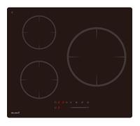 BELDEKO Plaque Induction 3 Feux 6500W Feu XL 280 mm - Marque Française