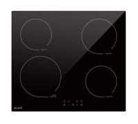 Beldeko – Plaque de cuisson à induction 4 foyers – 6800 W – Minuteur