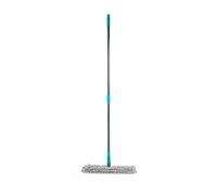 Beldray Anti-Bac Flat Mop - 2 en 1 Nettoyeur de Sols Durs, Balayer & Frotter, Nettoyer & Polir, Tampon Double Face Lavable en Machine, Traité Avec du Pyrithione de Zinc, Retourner pour Changer de Tête