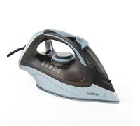 Beldray BEL01621IBVDE PowerLite Fer vapeur - 3200W, arrêt automatique, jet de vapeur 200g/min, réservoir de 320ml, semelle céramique, commande de température variable, anticalcaire/égouttement
