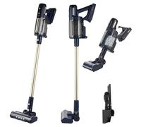 Beldray BEL01841VDE Airgo Aspirateur sans fil - aspirateur balai avec sac, 2-en-1 portable, sol dur/tapis, durée de fonctionnement de 45 min, 10 sacs inclus, moteur brushless, montage mural inclus