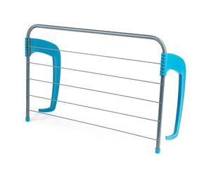 Beldray Étendoir à linge pour radiateur, Sèche-linge 6 bars pliable pour un rangement facile, échage naturel du linge, Barres réglables à plusieurs tailles de radiateur, LA027535TQEU