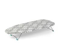 Beldray LA023735IKATEU7 Mini/Petite Table Planche à Repasser, Pliable et Peu Encombrante, 73 x 31 cm, Motif de Ikat, Idéale Table Repassage Voyage, Housse 100% Coton, Jambes Facilement Pliables