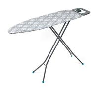 Beldray LA023995IKAT 110 x 33 cm Planche à Repasser Pliable, Motif Ikat, 7 Positions de Hauteur Réglable, Table Repassage avec Repose-Fer, Design Léger, Peu Encombrant