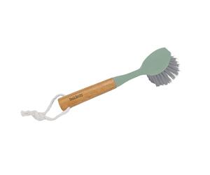 Beldray LA029036GRNEU7 Brosse à vaisselle ronde, résistante et durable, plastique neuf et recy ambou certifié FSC®, résistante à la saleté, gamme Eco, matériaux à usage unique réduits, vert