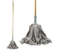 Beldray LA029074GRNEU7 Serpillère microfibre super absorbante fibre douce élimine facilement la poussière et la saleté, idéal pour différents types de sols, bambou certifié FSC, tête de recharge, vert