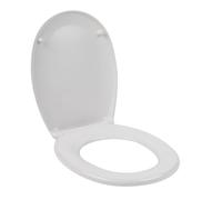 Beldray LA030252UFEU7 AntiBac Abattant WC, Siège et Couvercle de Toilette en Duroplastique, Traité avec Protection Antibactérienne, Fermeture en Douceur, Pour Plupart des Toilettes de Taille Standard