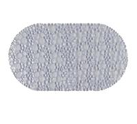 Beldray LA032678UFFEU7 Tapis de bain en PVC anti-bac - Tapis de douche avec aspiration antidérapante pour une utilisation sécurisée, facile à nettoyer, traité avec une protection anti-bac, 68 x 39 cm
