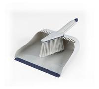 Beldray LA032760FEU7 Deep Clean Ensemble de Balai et Pelle à poussière - Tête Pointue pour Les Zones Difficiles à Atteindre, lèvre en Caoutchouc pour la Collecte Facile de la poussière
