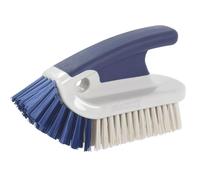 Beldray LA032791FEU7 Deep Clean Brosse à Nettoyer - poignée antidérapante en Caoutchouc, Brosse inclinée pour s'attaquer à Plusieurs Surfaces, Poils durables, idéal pour Les Joints et Les Carreaux