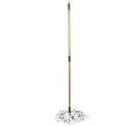 Beldray LA069066GRYEU7 Balai à Franges, Manche Télescopique de 1.2M, Utilisable à Sec ou Humide, Adapté à la plupart des sols durs, Balai à Frange Super Absorbant, Édition 150 Ans Cuivre