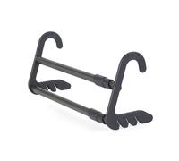 Beldray Lot de 2 Séchoirs sur Radiateur - Clips Pratiques pour Chaussettes & sous-vêtements, Extensible jusqu'à 46 cm, Capacité de 1 kg par Étagère, Serviettes, Facile à Assembler