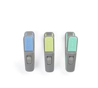 Beldray Lot de 24 Pinces à Linge avec poignée en Caoutchouc sécurisée, Pinces à Linge Coupe-Vent, fabriquées à partir de Plastique recy ntidérapantes, Design Anti-Torsion, résistant à l'humidité