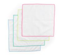 Beldray Lot de 4 chiffons de nettoyage Anti-Bac & Anti-Moisissures - Réutilisables et lavables, surface texturée pour taches tenaces, idéal cuisine & salle de bain, super absorbants, 30 x 30 cm