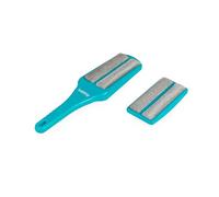 Beldray Pet Plus Brosse Anti-Peluches Double Face & Mini Tampon - Éliminateur de Poils d’Animaux Réutilisable, Micro-Bristles, Retire Les Poils et Peluches des Vêtements, Compact et Facile à Ranger