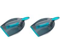 Beldray Pet Plus Pelle et balayette en Caoutchouc avec raclette (Lot de 2)