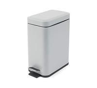 Beldray Poubelle rectangulaire à pédale avec couvercle à fermeture douce 5 Litres