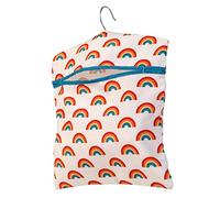 Beldray Sac pour Pinces à Linge Motif Étoile, Rangement 50 Pinces avec Crochet de Suspension, Sac à Épingles Portable 33x30cm, Organisateur pour Étendoir et Corde à Linge, Léger et Résistant