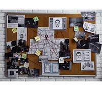 BELECO 3x2m Tissu Espion thème détective Photographie Fond Tableau de détective avec des Photos de scène de Crime Mission Top secrète mystère fête Fond Espion décoration Photographie Accessoires