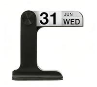 Beleda Calendrier perpétuel à rabat, calendrier de bureau 2024-2025 pour le quotidien, décoration d'intérieur, accessoires de bureau, décoration de maison, calendrier perpétuel mensuel, hebdomadaire,