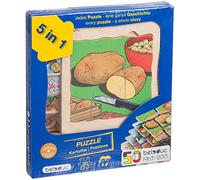 Beleduc - 17043 - Puzzle À Superposition En Bois - Patate - 30 Pièces