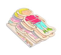 Beleduc 5 In 1 Female Anatomy Puzzle 29 Pieces Rose