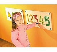 Beleduc - 23625 - Jeu D'exploration - Élément Mural - Nombre De 1 À 5