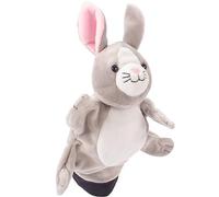Beleduc 40124 - Marionnette à Main en Forme de Lapin, éprouvée à la Maternelle, Multicolore