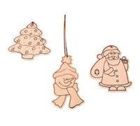 Beleduc - 40684 - Kit De Loisirs Créatifs - Pendentifs De Noel - Set De 3 G