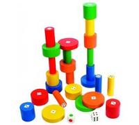 beleduc jeu de construction Torreta XXL 27-pièces Multicolore G