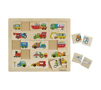 Beleduc Jeu De Société Match & Mix Transport