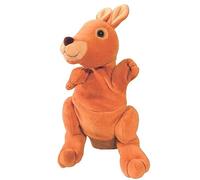 Beleduc Marionnette à Mains Kangourou - Jouet Éducatif pour Enfants dès 3 Ans - Peluche Interactive pour Développement Créativité, Communication et Compétences Sociales - Marionnette Douce