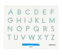 beleduc planche à dessin magnétique lettres 28 cm blanc Blanc G
