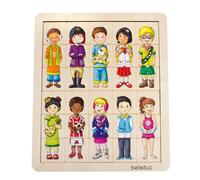 Beleduc Puzzle Enfant Mélange & Associe