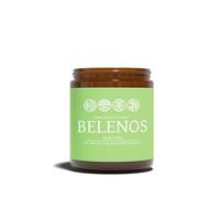 BELENOS Bougie Parfumée Aloé Vera, Cire 100% Végétale (Grand format), Cadeau réconfortant pour les femmes, plus de 40h de combustion, 450gr
