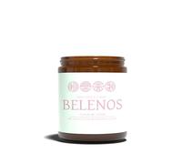 BELENOS Bougie Parfumée Fleur de Coton, Cire 100% Végétale (Grand format), Cadeau réconfortant pour les femmes, plus de 40h de combustion, 450gr